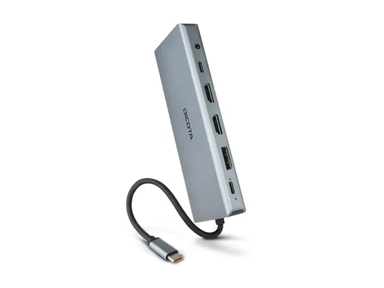DICOTA USB-C 13-en-1 — station d'accueil complète 4K — vue 3