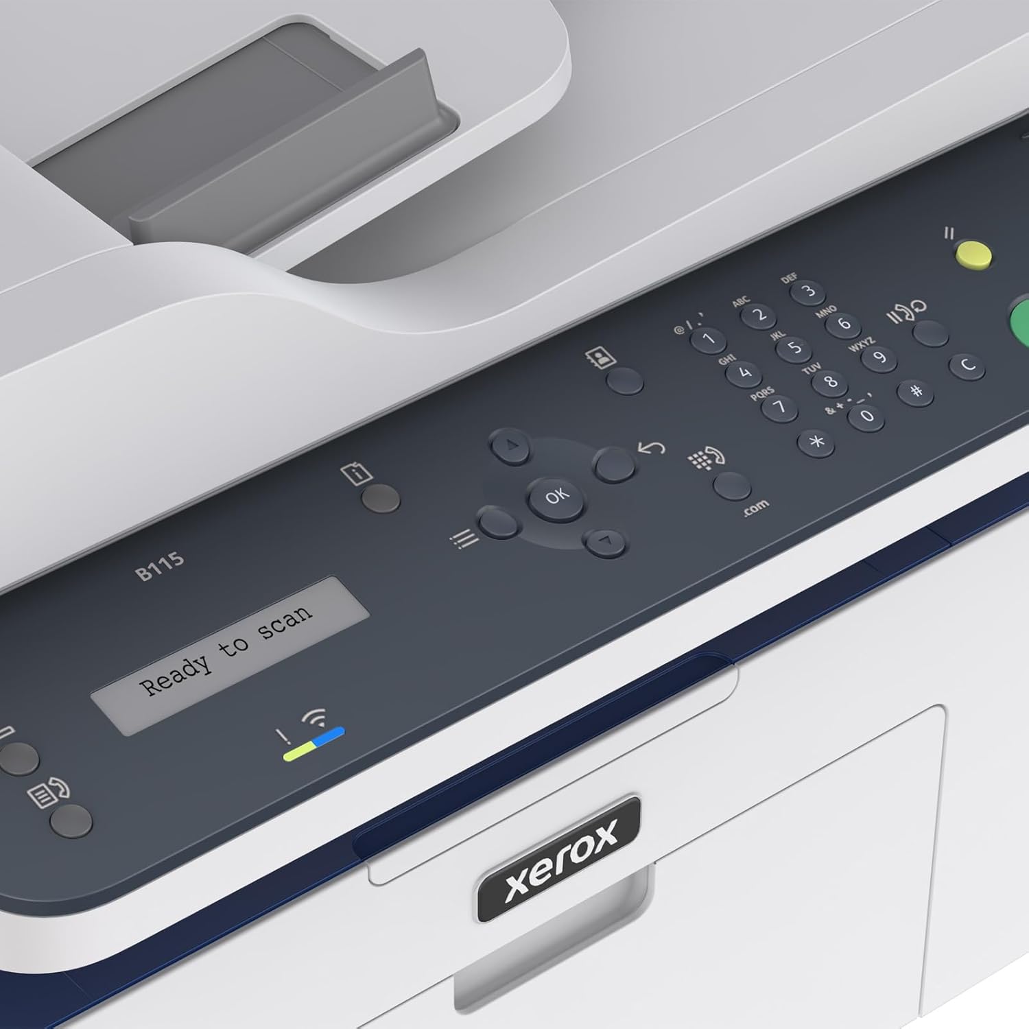 Imprimante multifonction Xerox B115 — 4-en-1, chargeur auto, Ethernet — vue 2