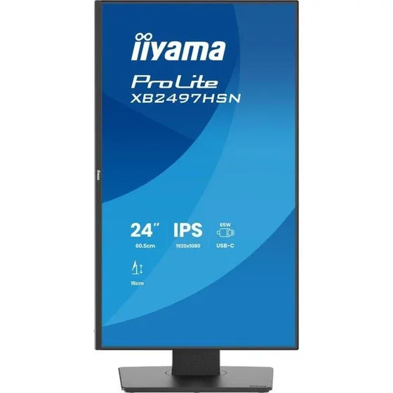 XB2493HSU-B1 — écran 23,8″ réglable en hauteur — vue 2