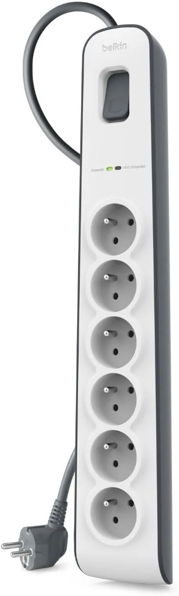 Multiprise parafoudre Belkin 6 prises, 650 J — vue 4