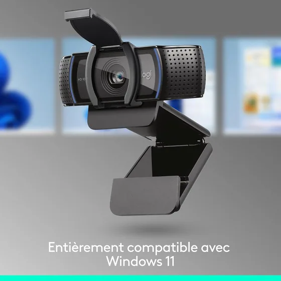 Webcam Logitech C920s HD Pro Full HD — vue 4