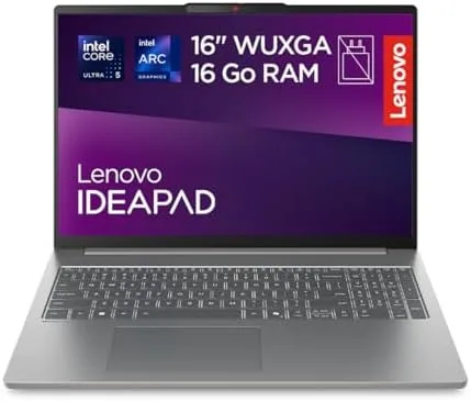 IdeaPad Slim 5 16″ — Core Ultra 5 · 16 Go — portable polyvalent — vue 1
