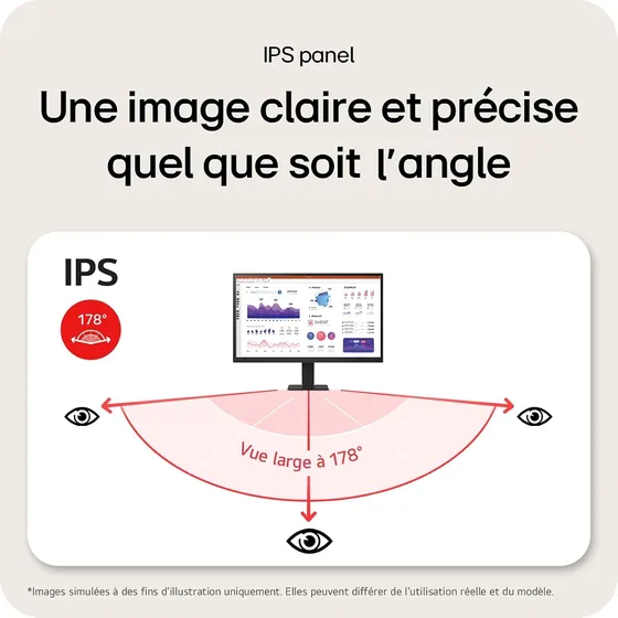 27U631A — 27″ IPS 100 Hz USB-C — vue 3