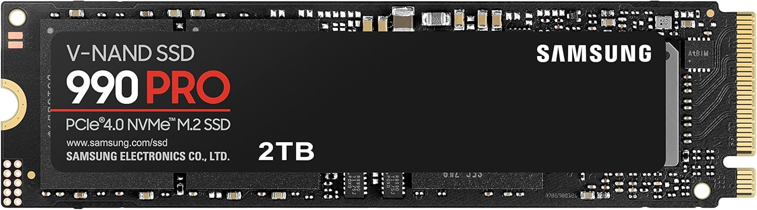 SSD interne Samsung 990 Pro 2 To, NVMe M.2 — vue 1