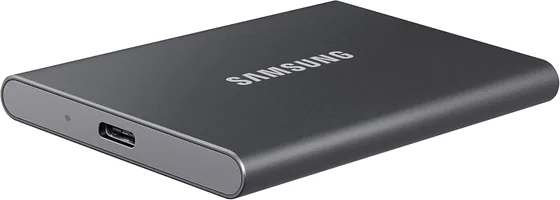 SSD externe Samsung T7 1 To, USB 3.2, 1 050 Mo/s — vue 3