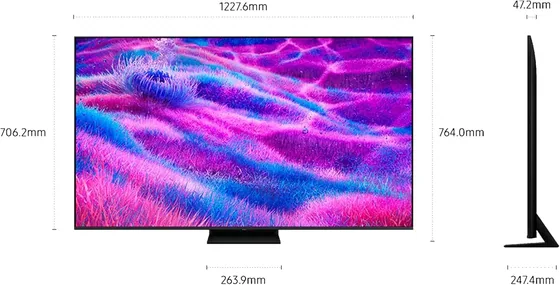 Neo QLED QN80F 55″ — TV Mini LED 4K — vue 4