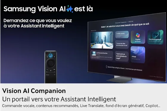Neo QLED QN80F 75″ — TV Mini LED 4K — vue 3
