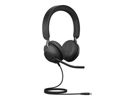 Jabra Evolve2 40 SE MS — micro-casque stéréo, isolation renforcée — vue 1