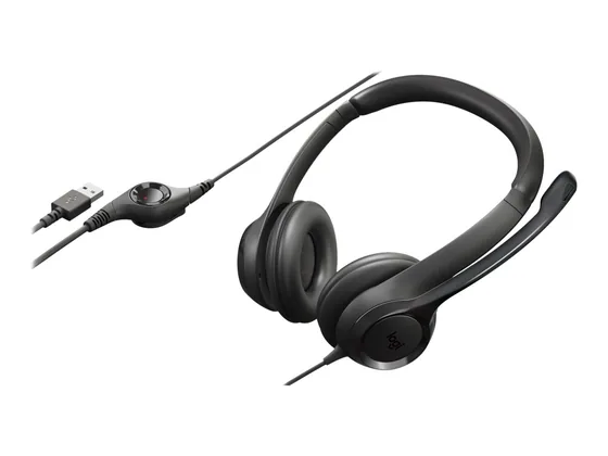 Casque-micro USB Logitech H390 — vue 3