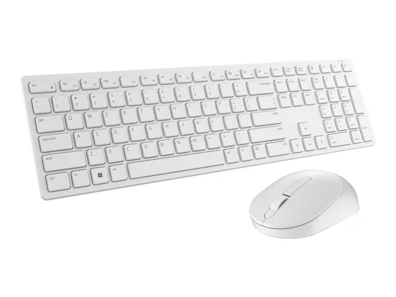 Dell Pro KM5221W — clavier + souris sans fil, blanc — vue 2