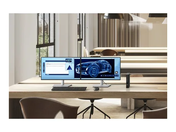 Dell Pro Micro — Core Ultra 5 · 16 Go — PC ultra-compact — Trois quarts droit