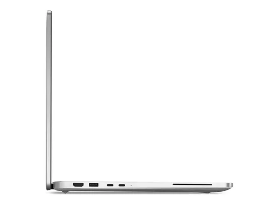 Dell Pro 16 Plus — Core Ultra 5 — portable pro — Côté gauche