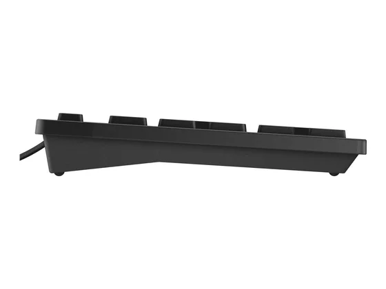 KB216 — clavier filaire AZERTY — Côté gauche