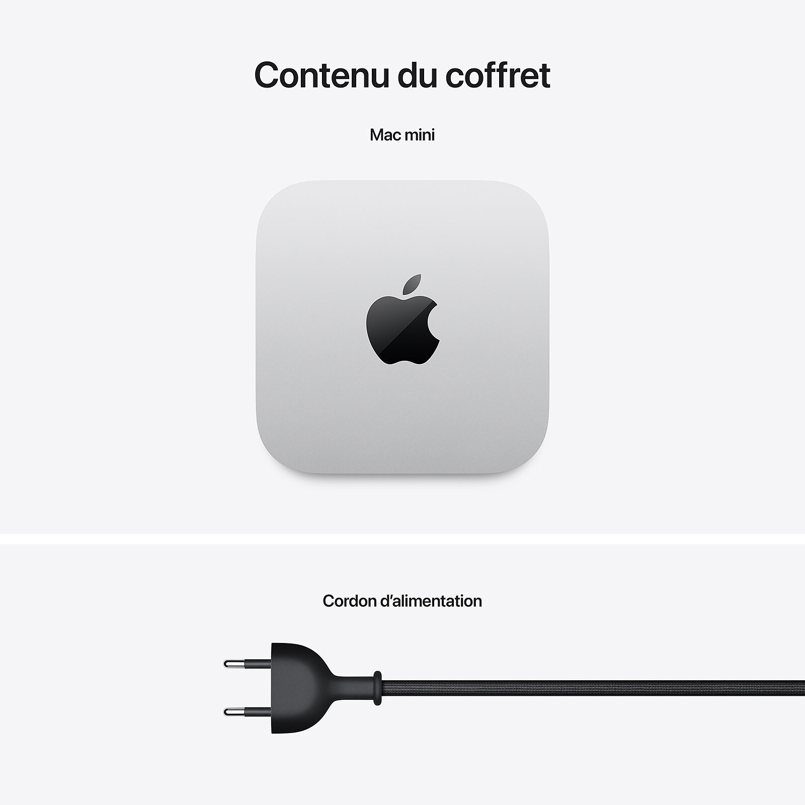 Vue 3 Apple Mac mini M4 — 24 Go · 512 Go SSD — MCYT4FN