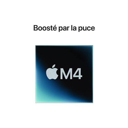 Vue 3 APPLE MAC MINI — Apple M4, 16 Go, 256 Go SSD