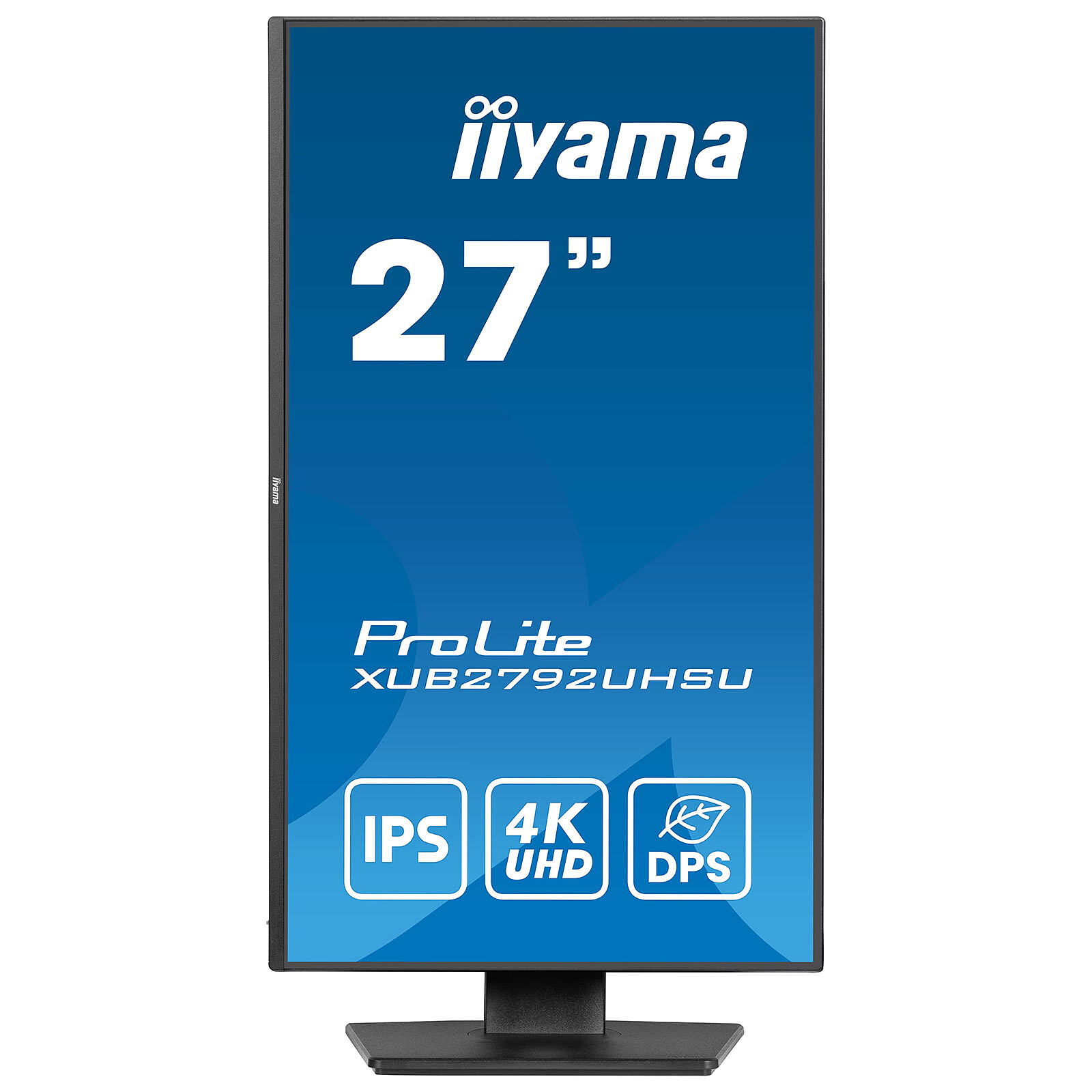 Vue 2 Iiyama XU2792UHSU-B6 — écran 27″ confortable