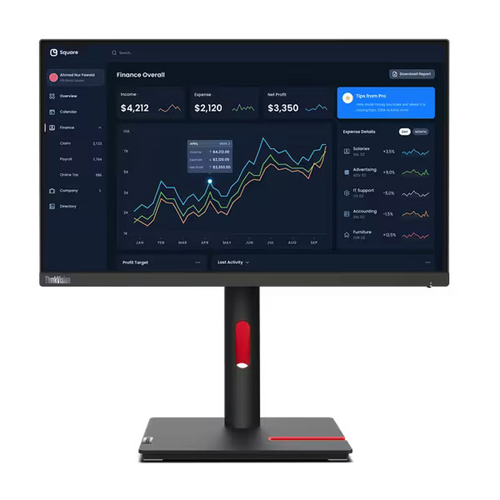 LENOVO T22i-30 — 21,5″, Full HD